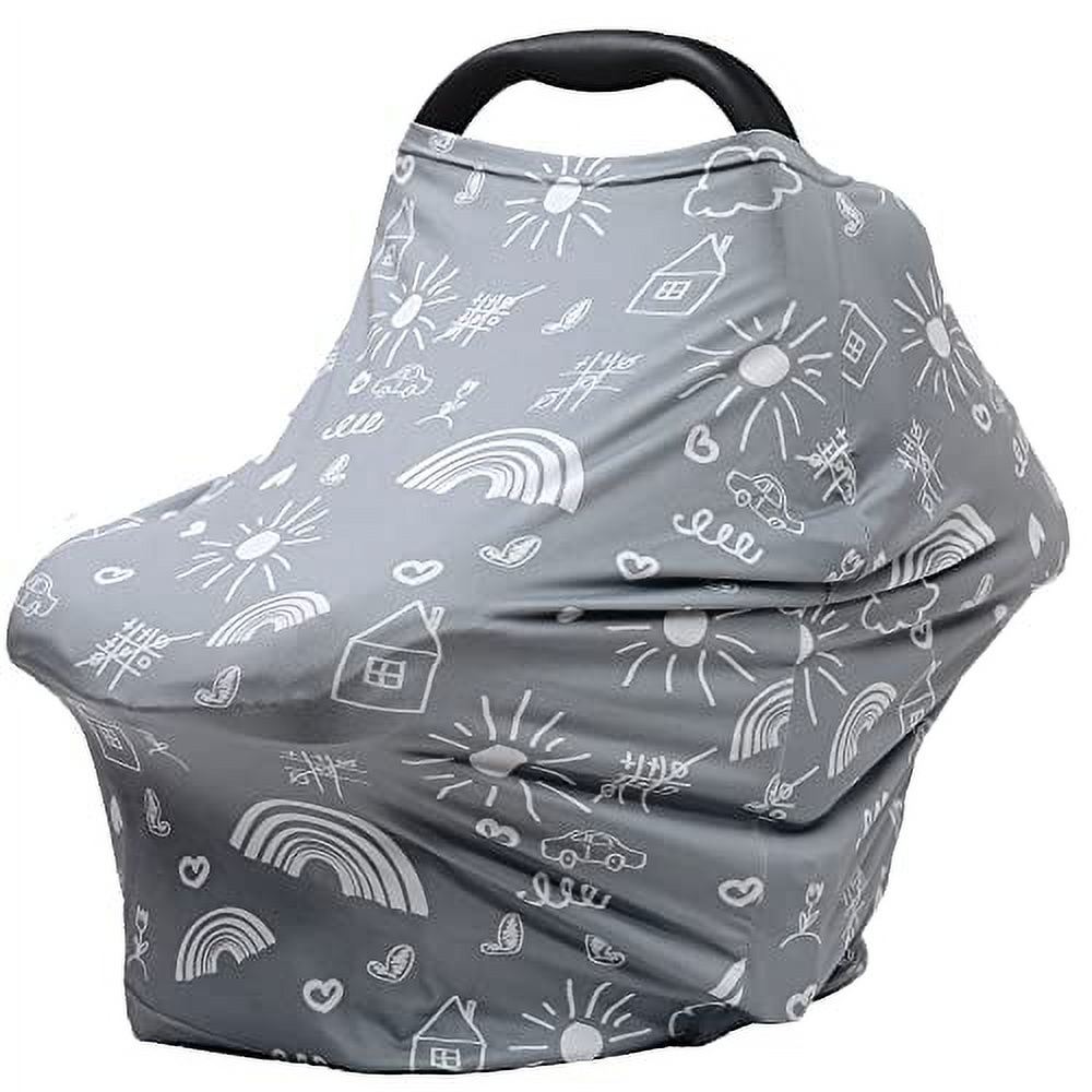 Carseat Canopy Breastfeeding Cover - Multi Use Infant Stroller